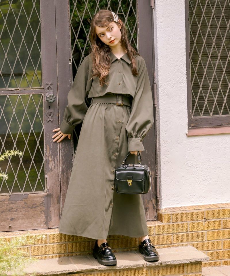 マルチウェイトレンチワンピース Olive Des Olive 公式web Shop