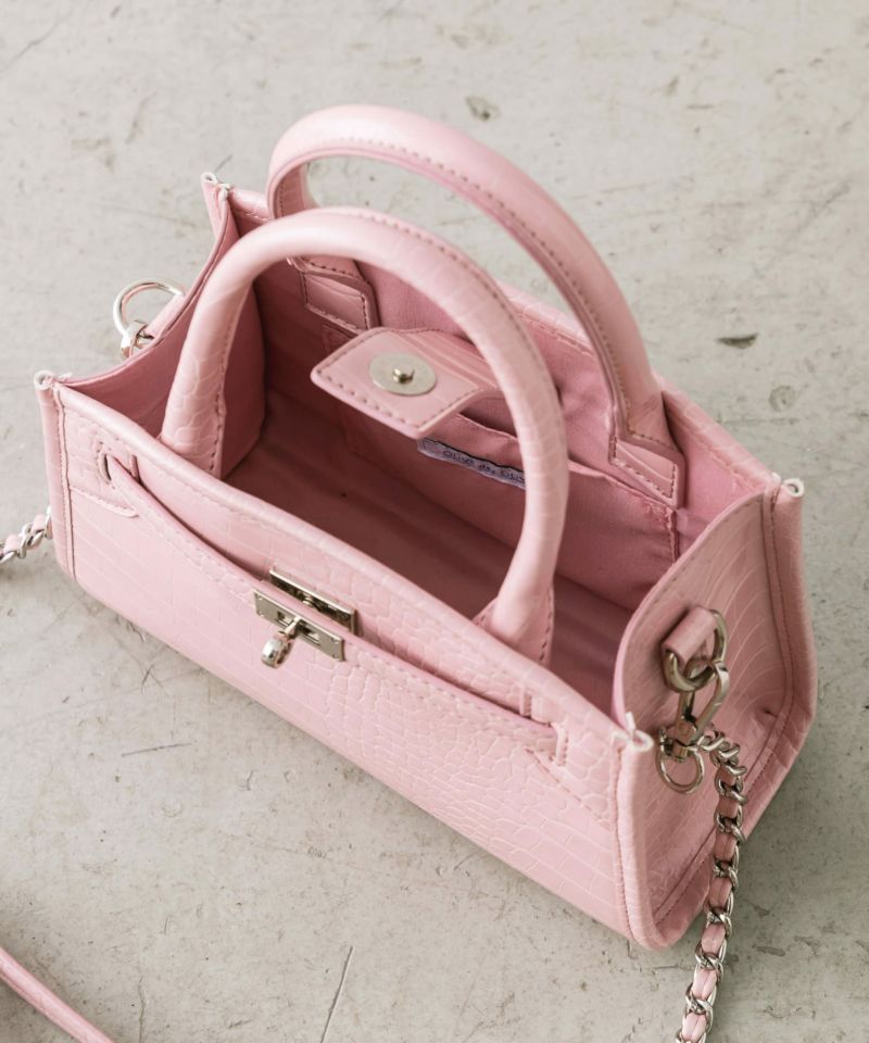 ☆バーキン風 ピンク色 - トートバッグ