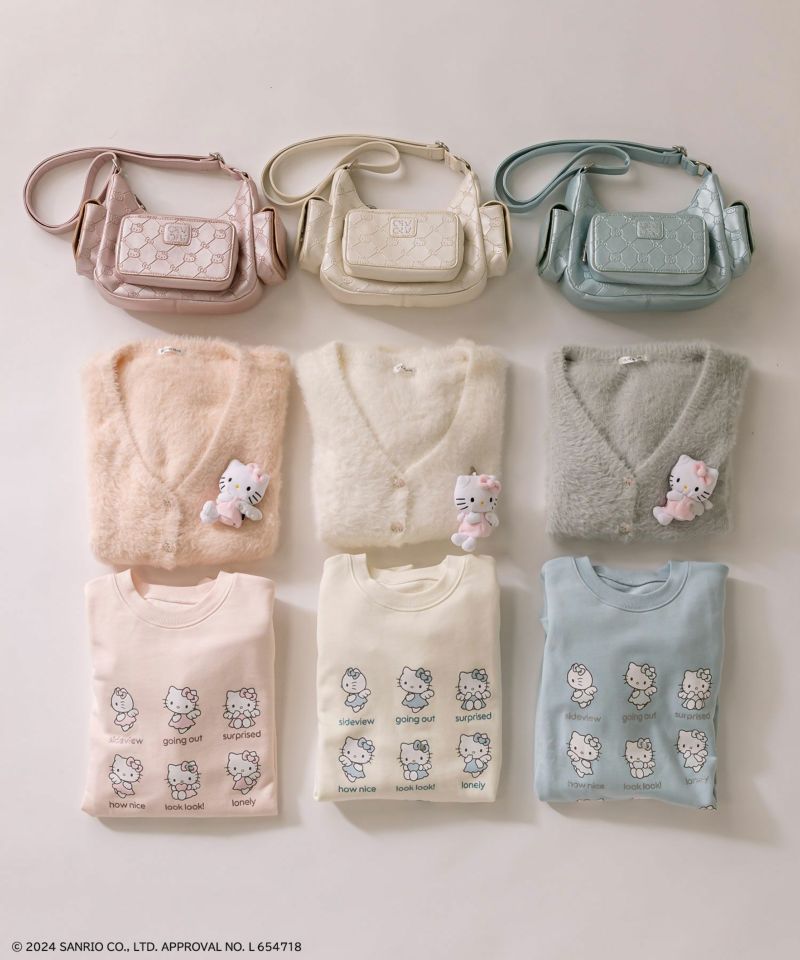 HELLO KITTY ふわふわカーデ | OLIVE des OLIVE（オリーブ デ
