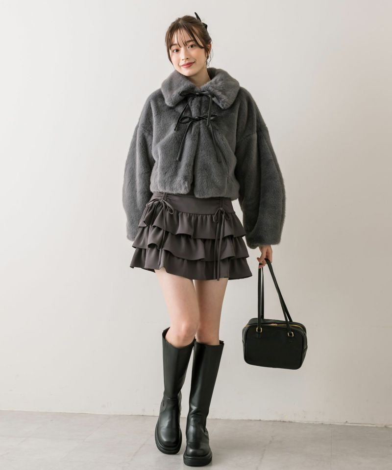 リボンファージャケット | OLIVE des OLIVE（オリーブ デ オリーブ） 公式WEB SHOP