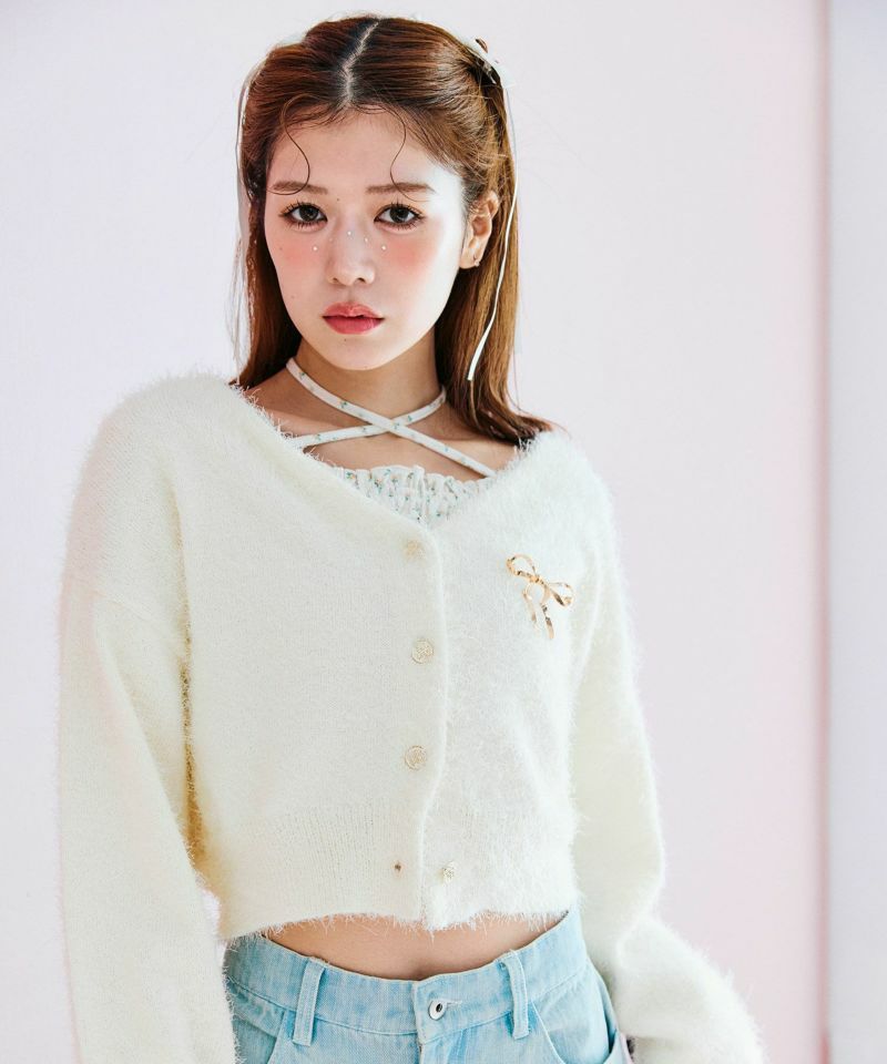 シャーリンググラフィックロングスリーブTシャツ[AA46-21S023