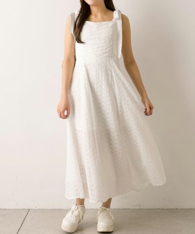 販売前・新色追加】YUI企画 ノースリーブシャツミニワンピース