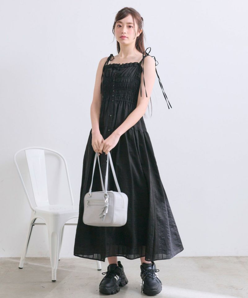 前あきシャーリングキャミワンピ | OLIVE des OLIVE（オリーブ