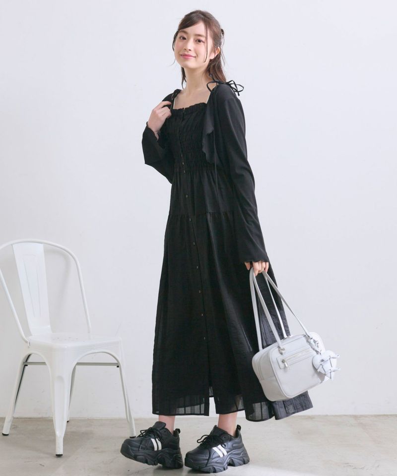 前あきシャーリングキャミワンピ | OLIVE des OLIVE（オリーブ