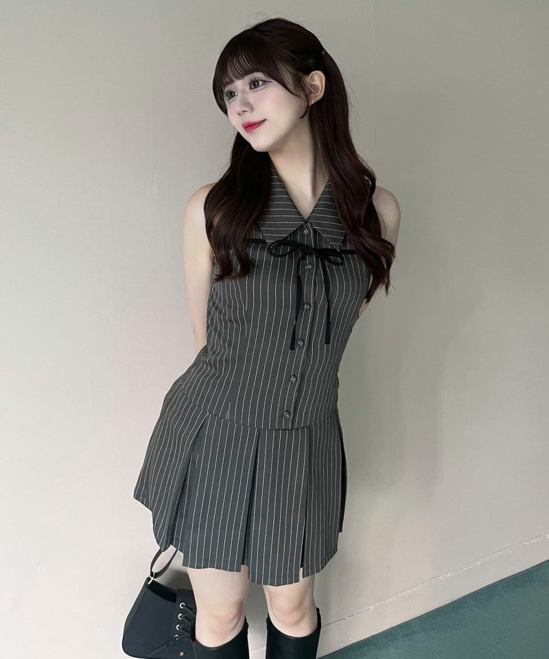 YUI企画 ノースリーブシャツミニワンピース | OLIVE des OLIVE