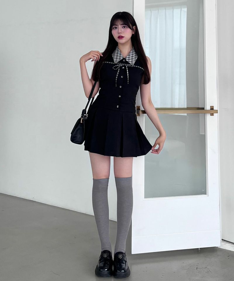 YUI企画 ノースリーブシャツミニワンピース | OLIVE des OLIVE