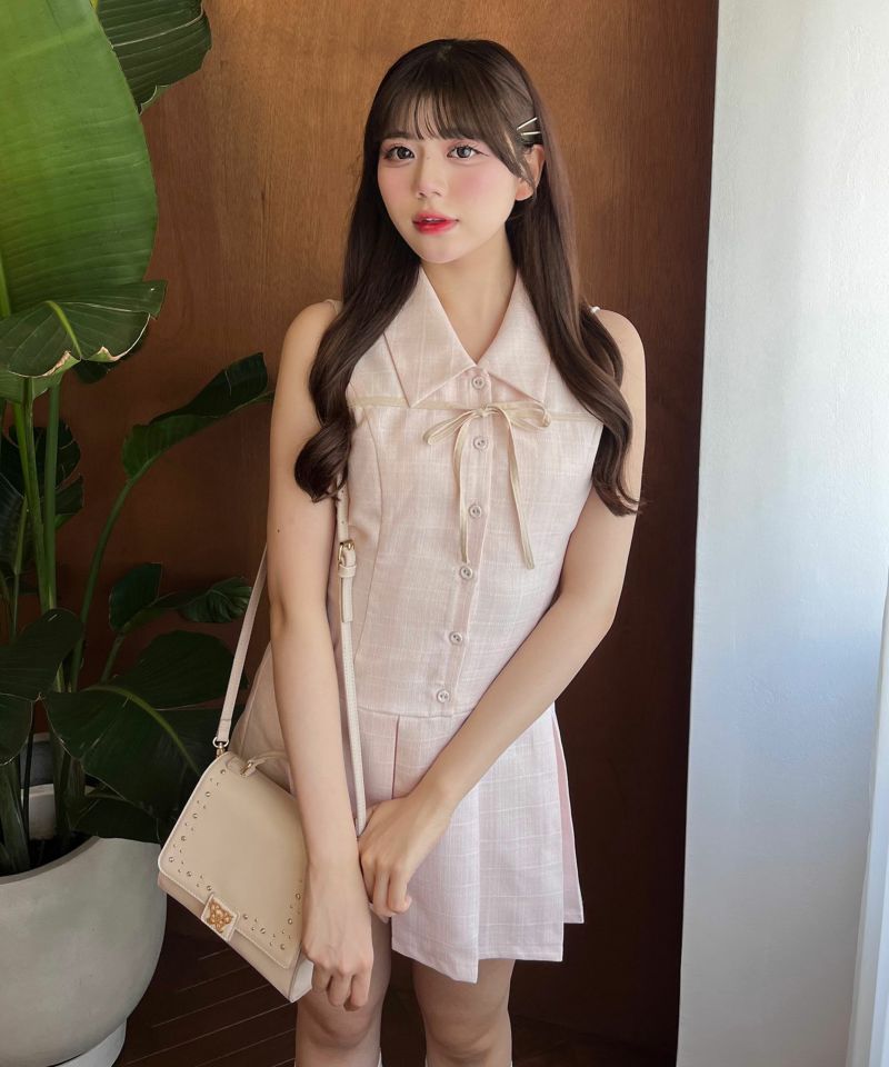 YUI企画 ノースリーブシャツミニワンピース | OLIVE des OLIVE