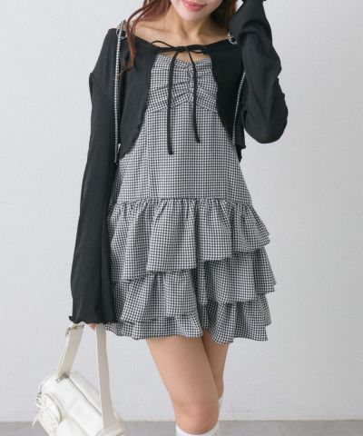 YUI企画 ノースリーブシャツミニワンピース | OLIVE des OLIVE