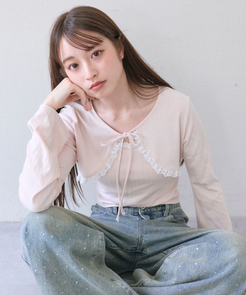 レースフリルボレロセット | OLIVE des OLIVE(オリーブ デ レースフリルボレロセット | OLIVE des OLIVE(オリーブ デ