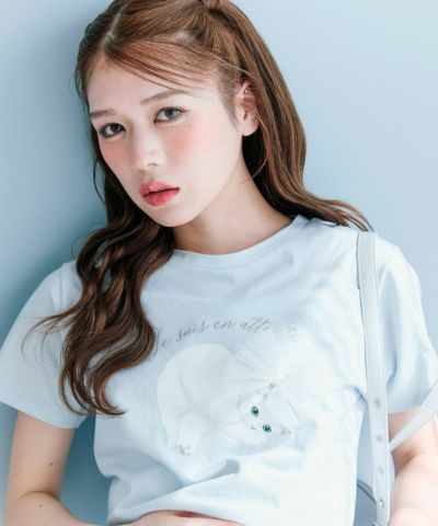 OLIVE des OLIVE｜オリーブ デ オリーブのトップス（ブルー