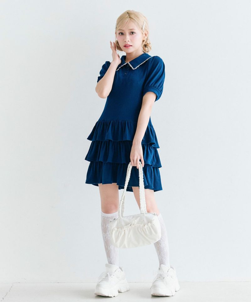ティアードミニカットワンピ | OLIVE des OLIVE(オリーブ デ ティアードミニカットワンピ | OLIVE des OLIVE(オリーブ デ