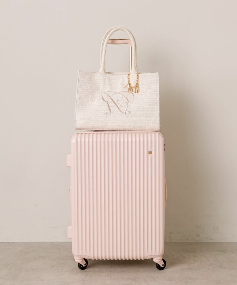 推し活におすすめ♥】Aimerianejoieチャーム付きキャリー 推し活におすすめ♥】Aimerianejoieチャーム付きキャリー